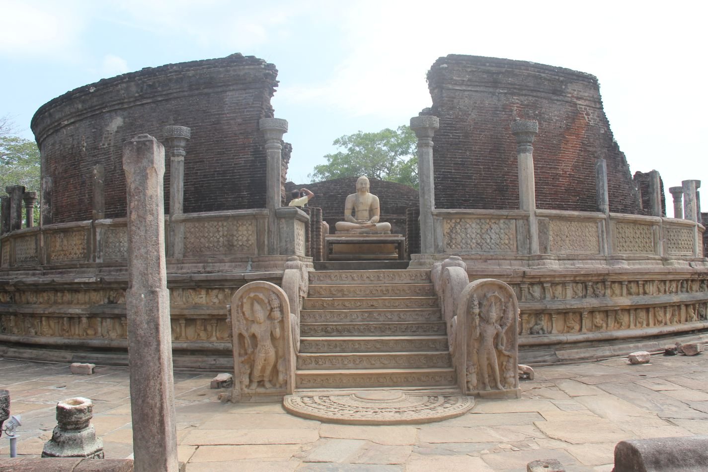 Ancient City of Polonnaruwa in Sri Lanka